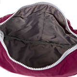 Farringdon Half Moon Bag in Merlot
