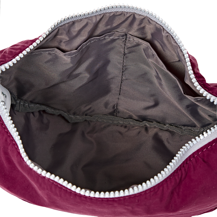Farringdon Half Moon Bag in Merlot
