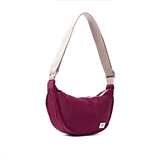 Farringdon Half Moon Bag in Merlot