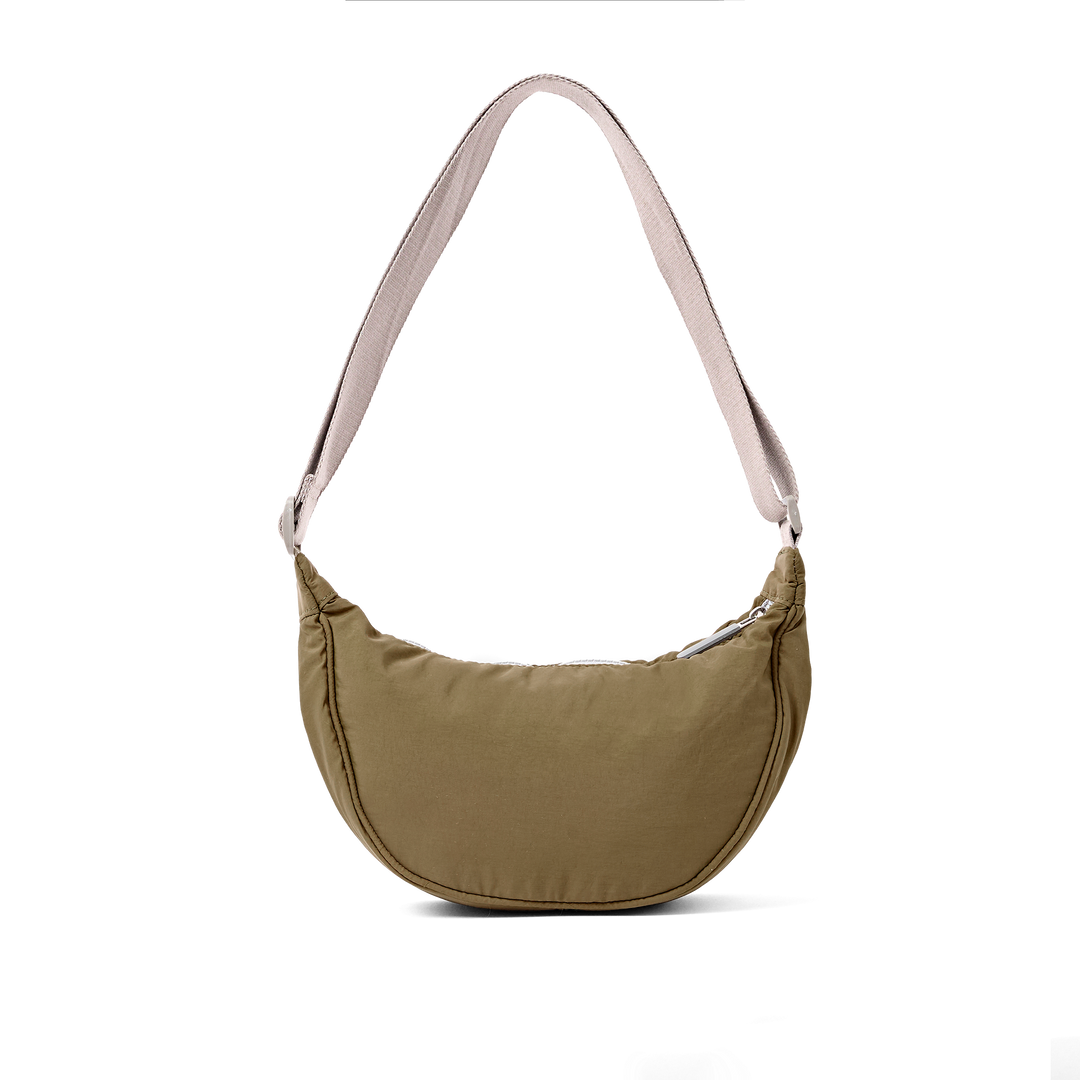 Farringdon Half Moon Bag in Moss