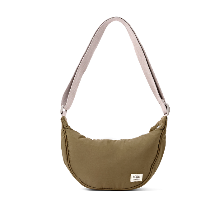 Farringdon Half Moon Bag in Moss
