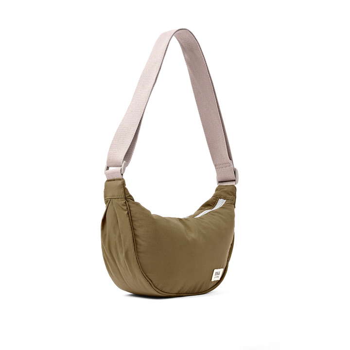 Farringdon Half Moon Bag in Moss