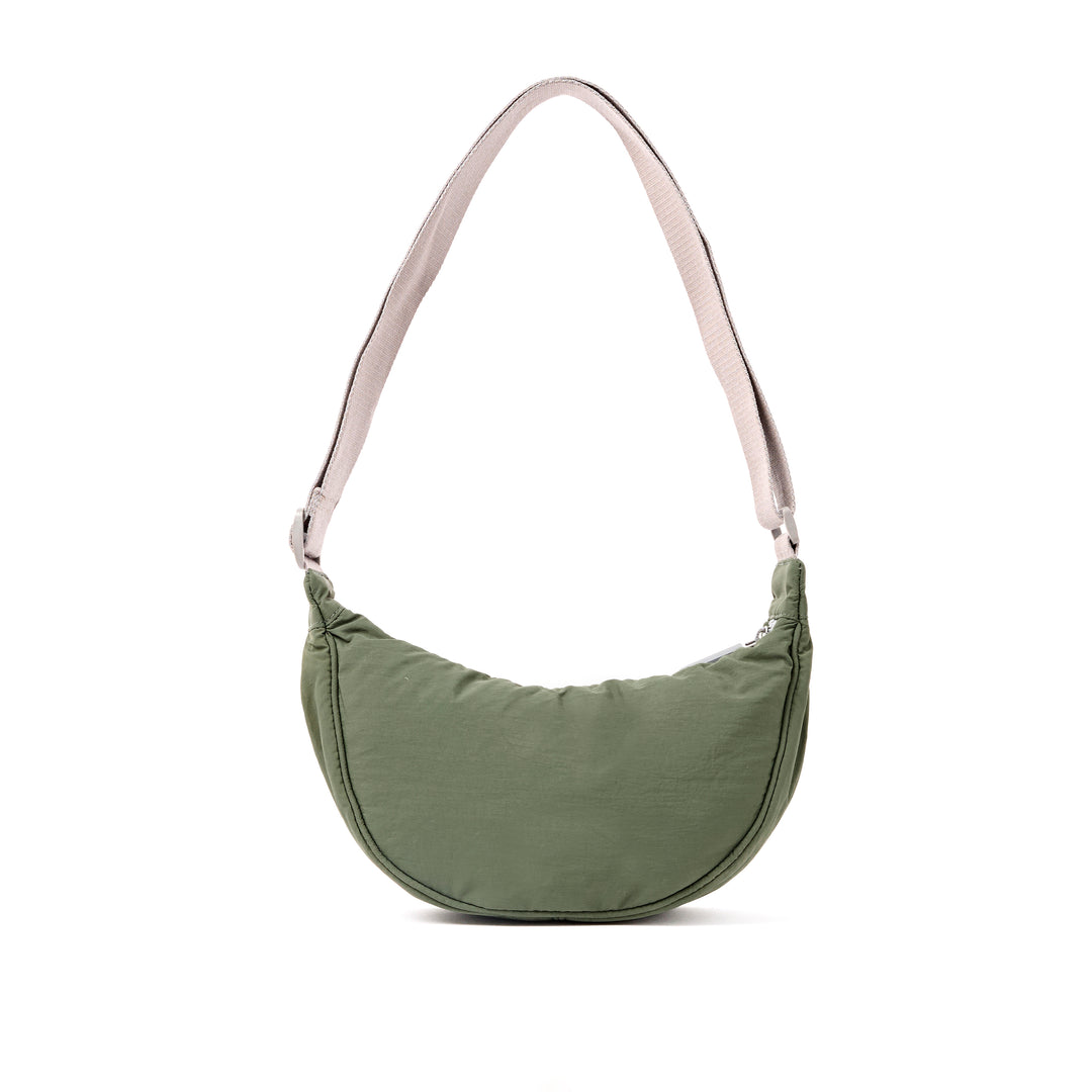 Farringdon Half Moon Bag in Olive