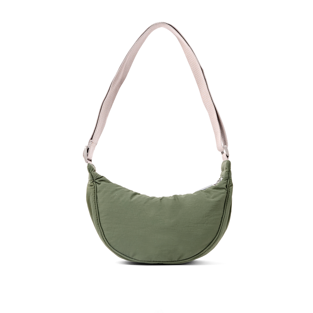 Farringdon Half Moon Bag in Olive