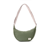 Farringdon Half Moon Bag in Olive