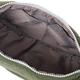 Farringdon Half Moon Bag in Olive