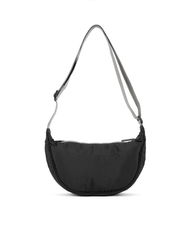 Farringdon Half Moon Bag in Black