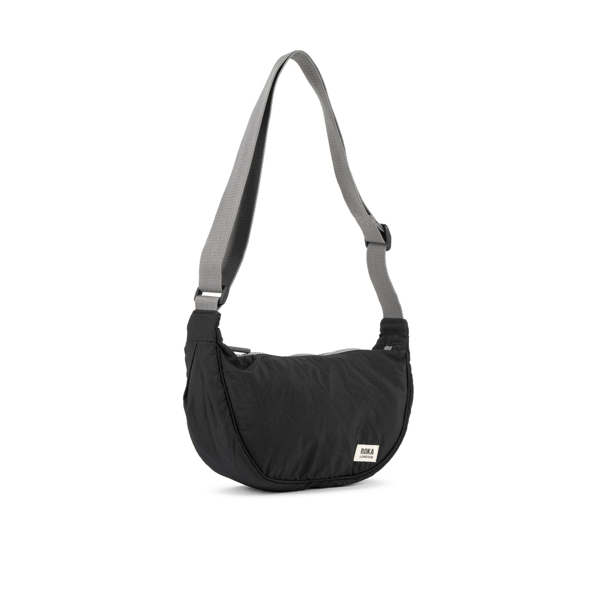 Farringdon Half Moon Bag in Black