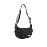 Farringdon Half Moon Bag in Black