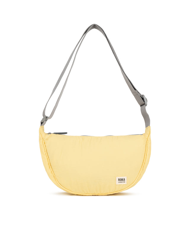 Farringdon Half Moon Bag in Champagne