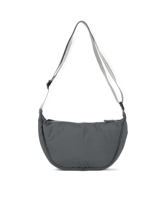 Farringdon Half Moon Bag in Charcoal
