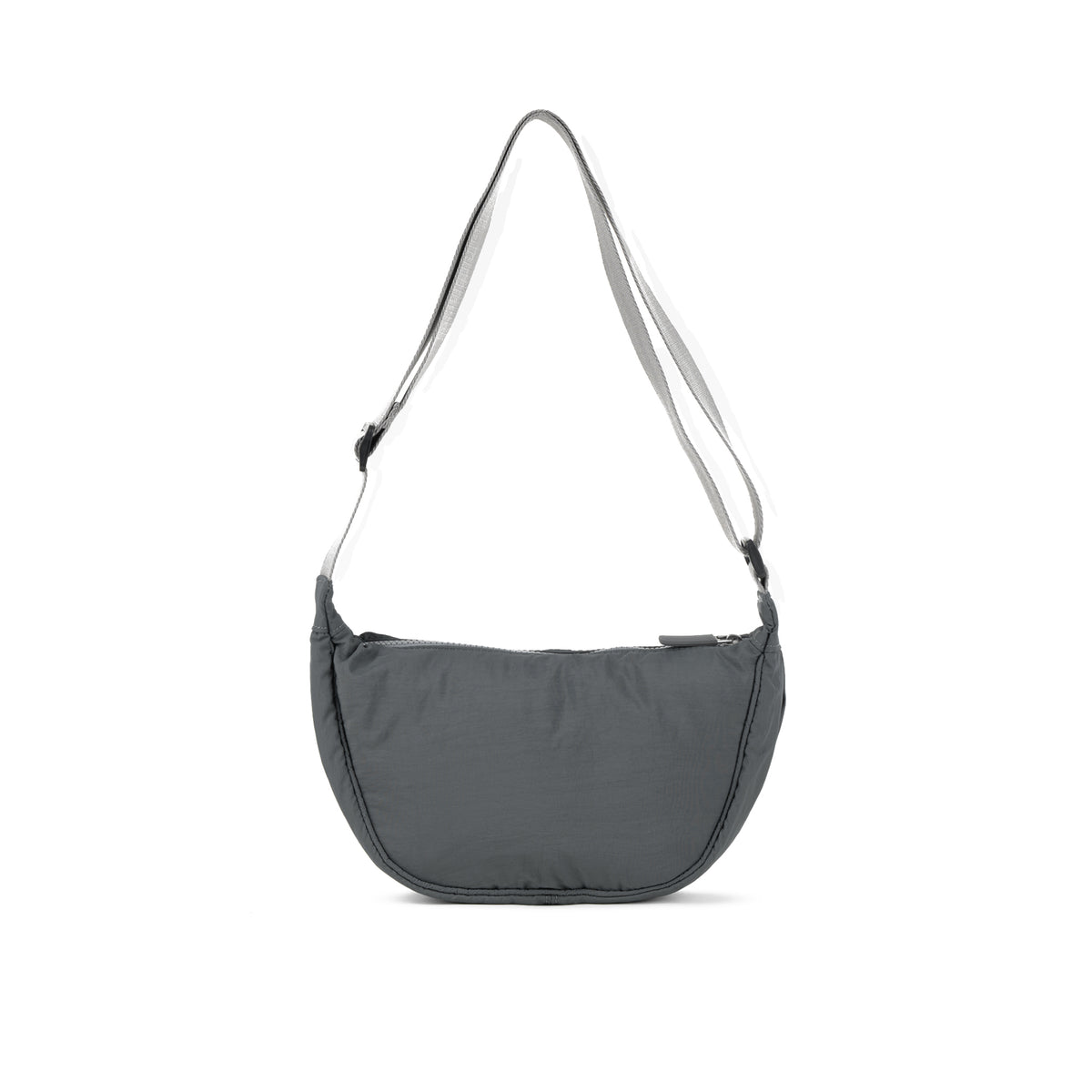 Farringdon Half Moon Bag in Charcoal
