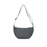 Farringdon Half Moon Bag in Charcoal