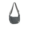Farringdon Half Moon Bag in Charcoal