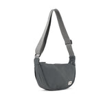 Farringdon Half Moon Bag in Charcoal