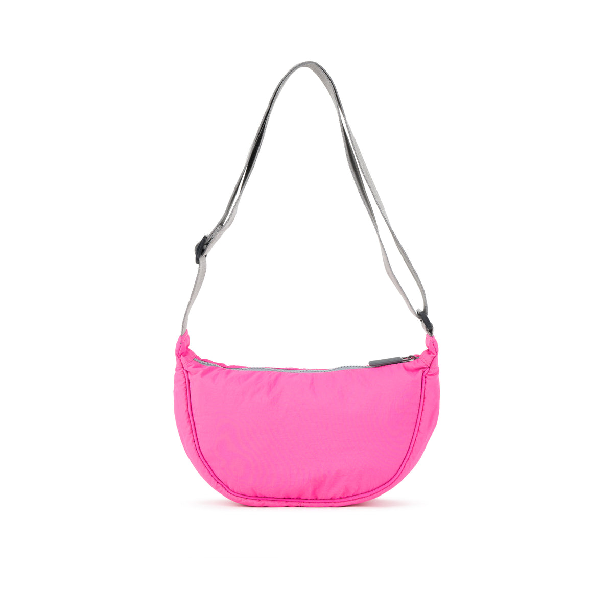 Farringdon Half Moon Bag in Hot Pink
