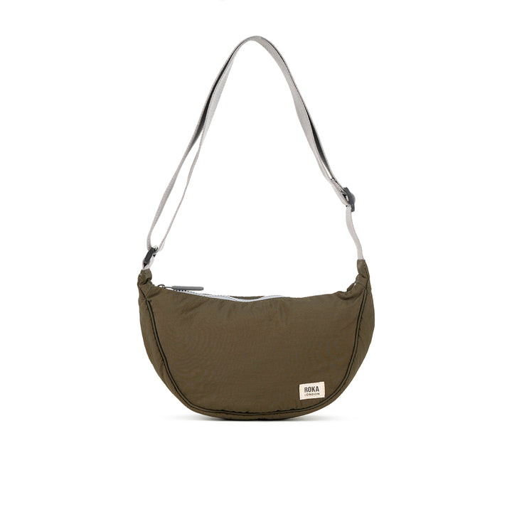 Farringdon Half Moon Bag in Moss