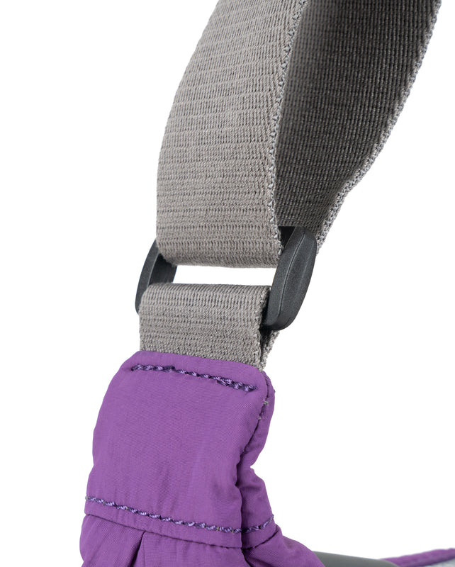 Farringdon Half Moon Bag in Purple