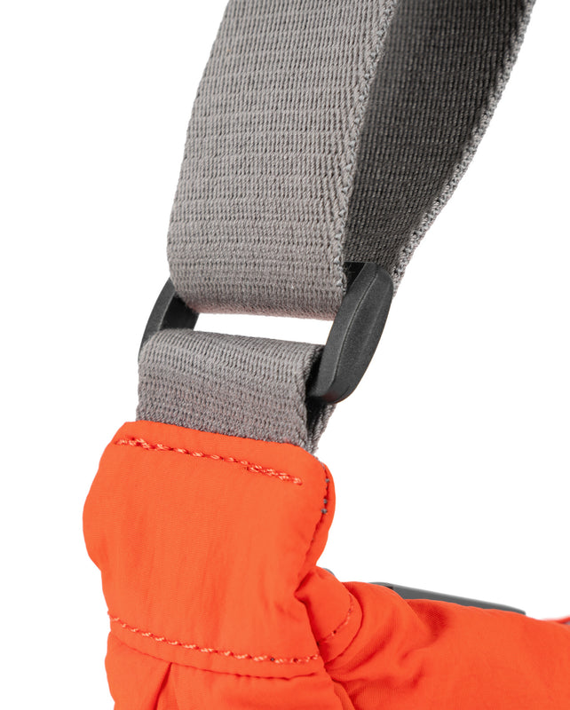Farringdon Half Moon Bag in Tangerine