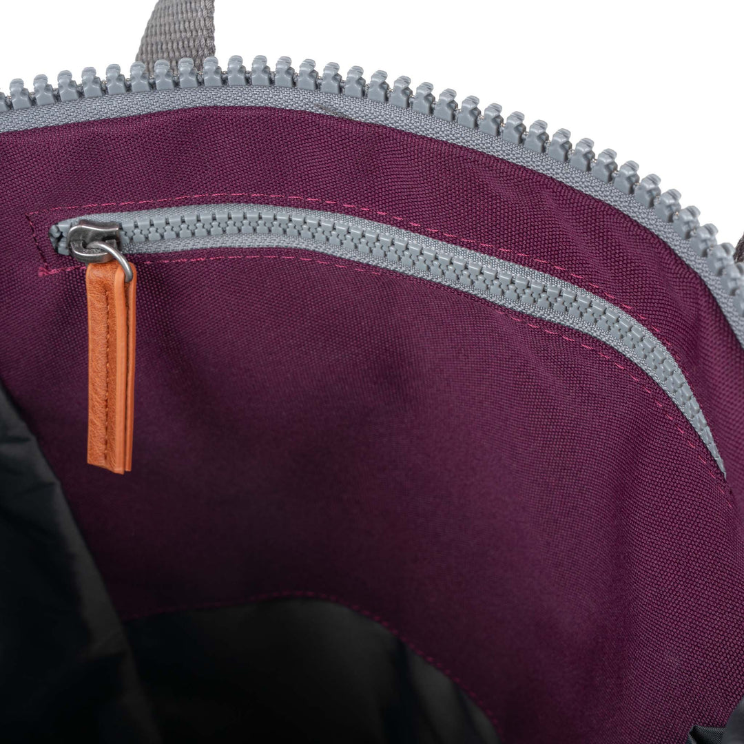 Finchley A Cherry Lacquer Recycled Canvas
