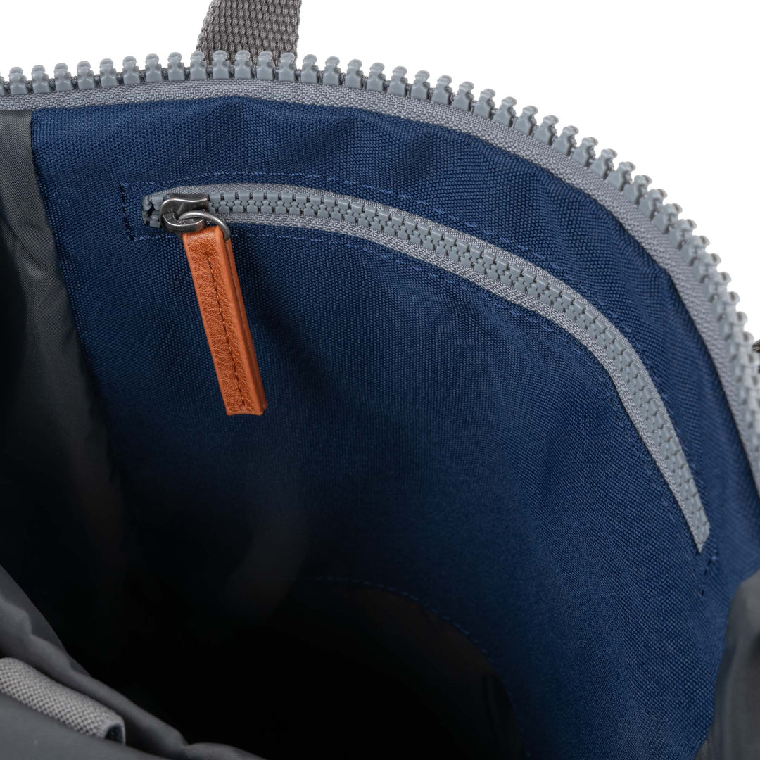 Finchley A Crisp Blue Recycled Canvas