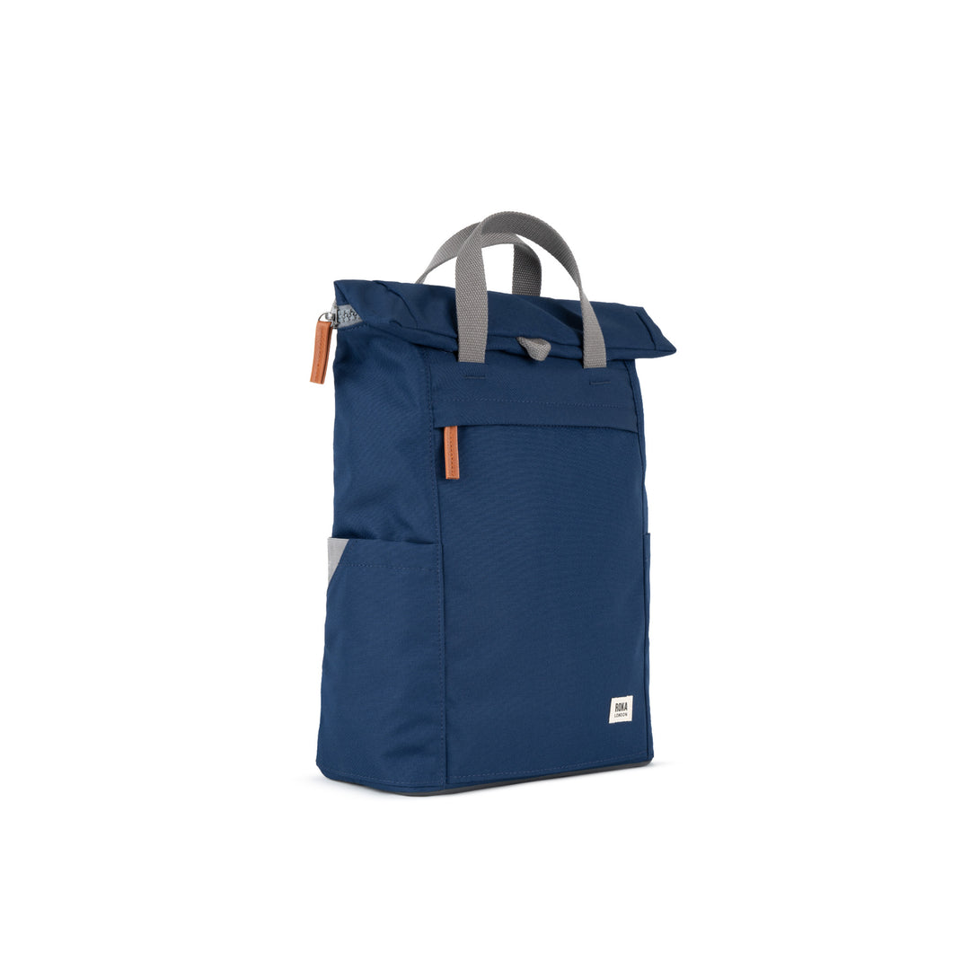 Finchley A Crisp Blue Recycled Canvas