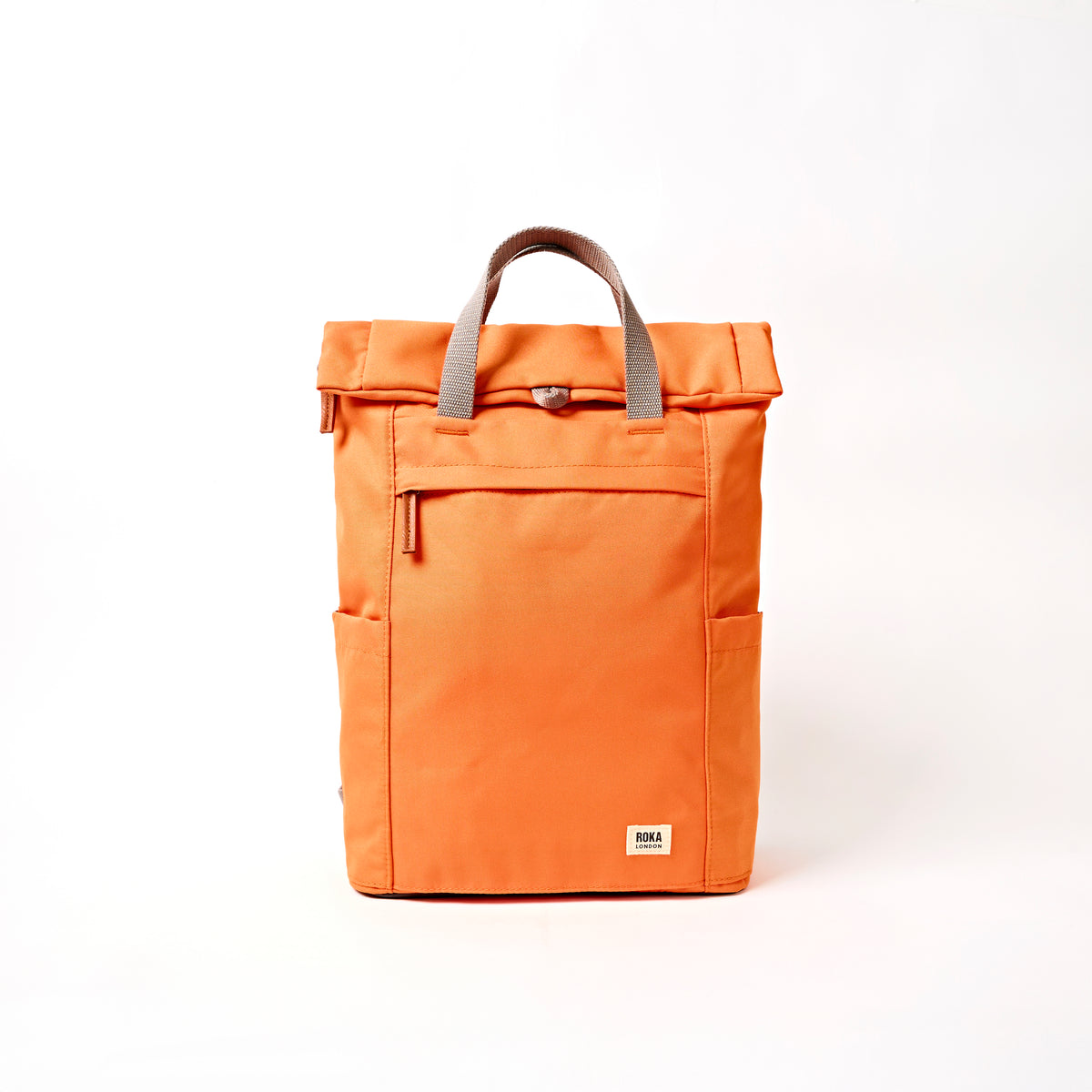 Finchley Backpack in Jaffa Orange