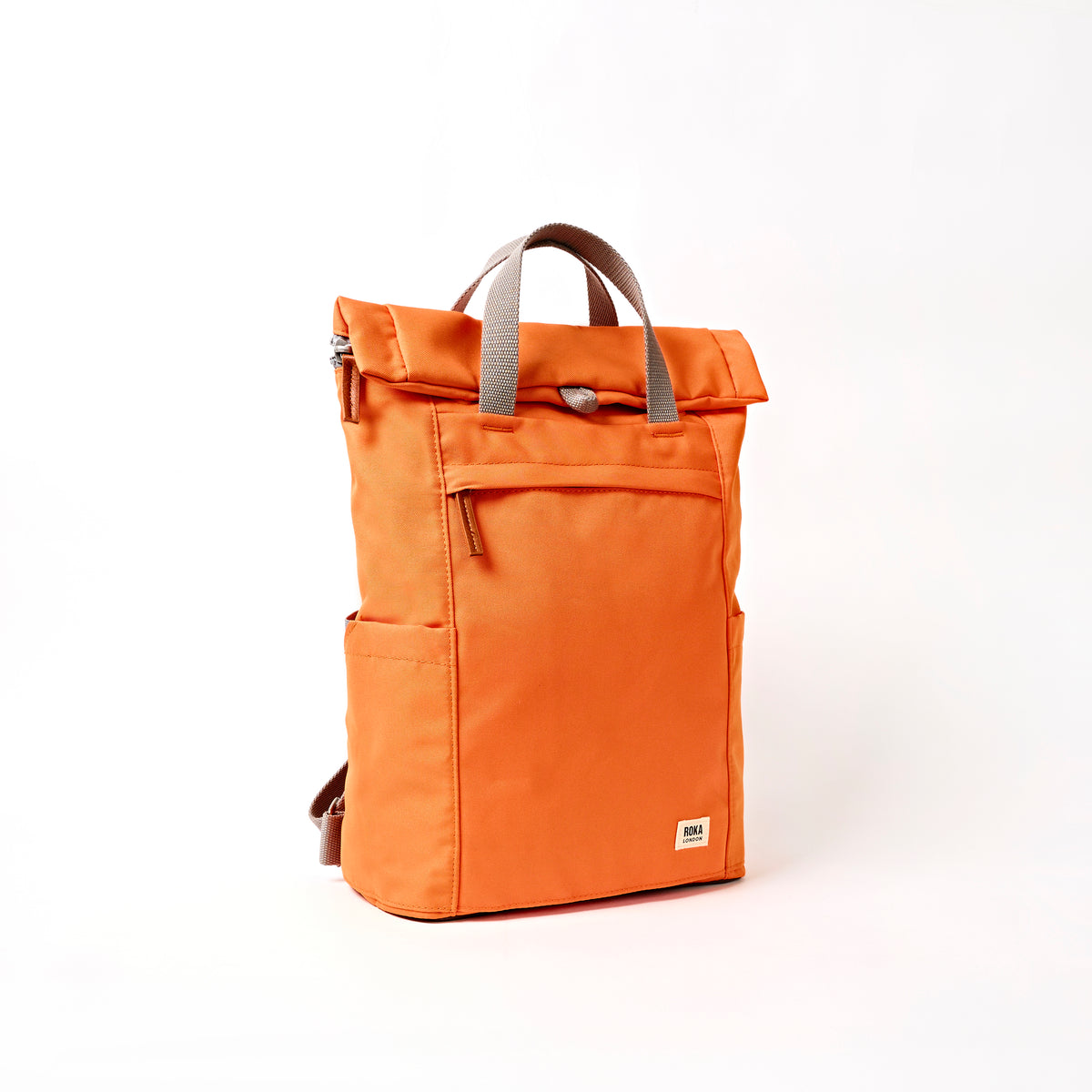 Finchley Backpack in Jaffa Orange
