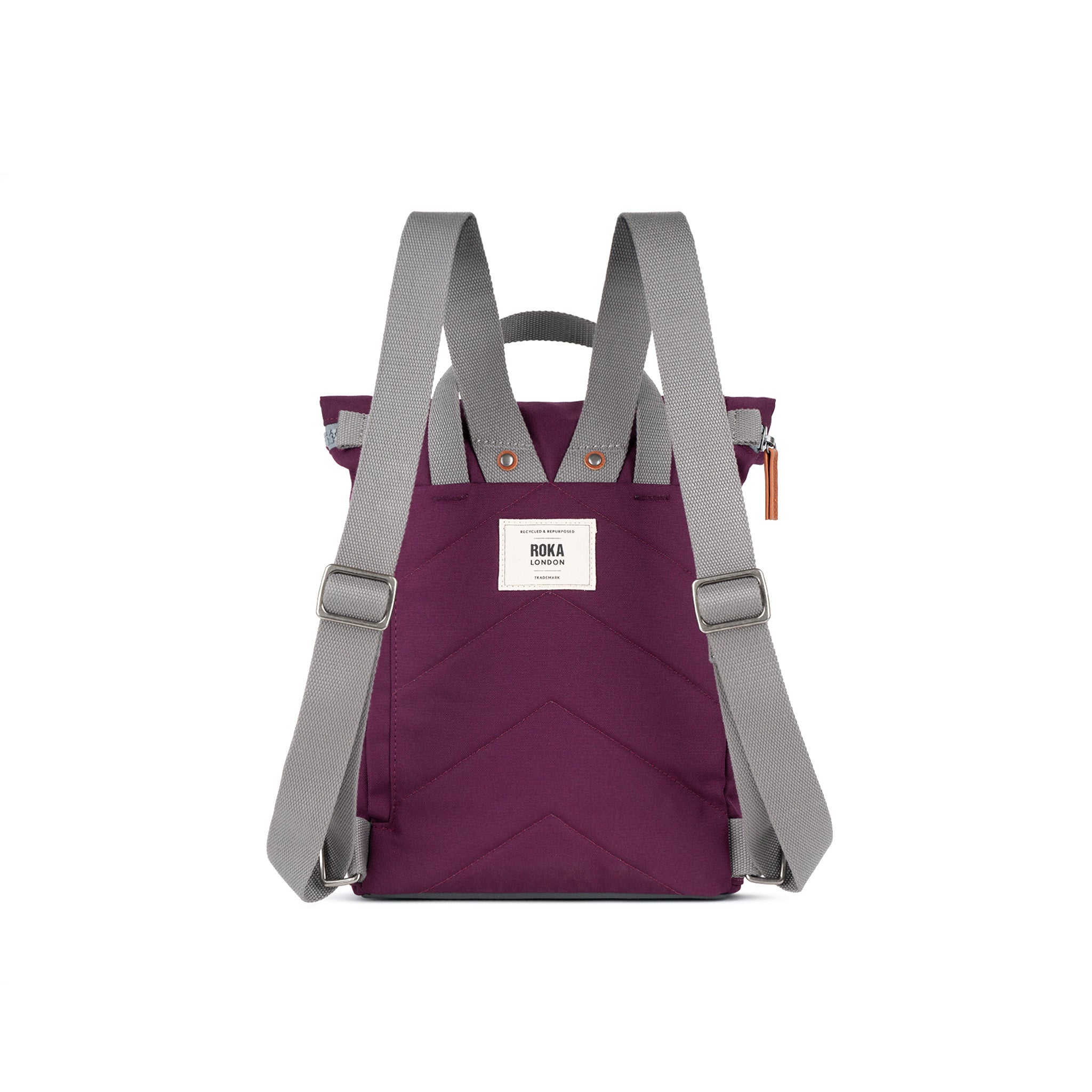 Finchley Backpack in Cherry Lacquer – ROKA London
