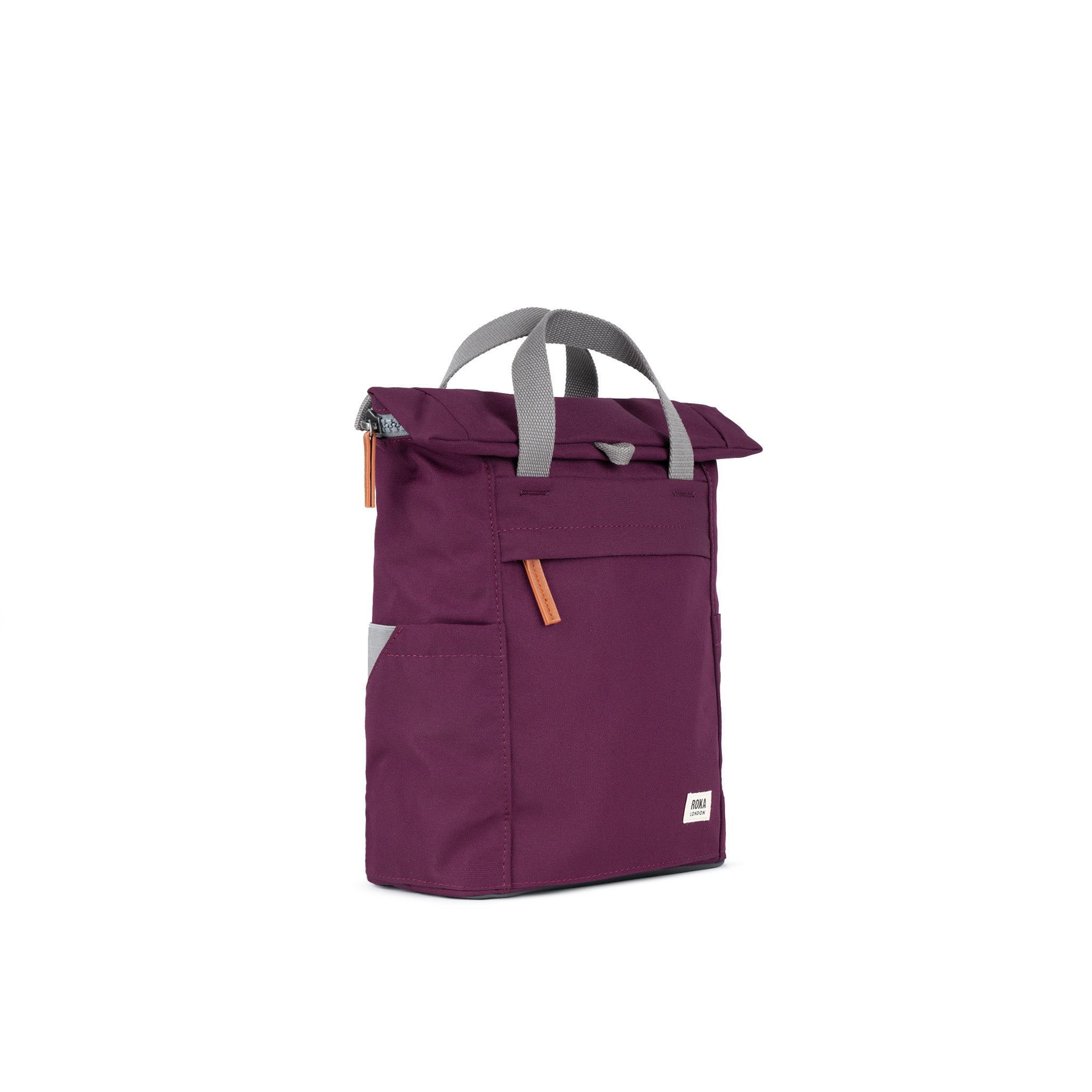 Finchley Backpack in Cherry Lacquer – ROKA London