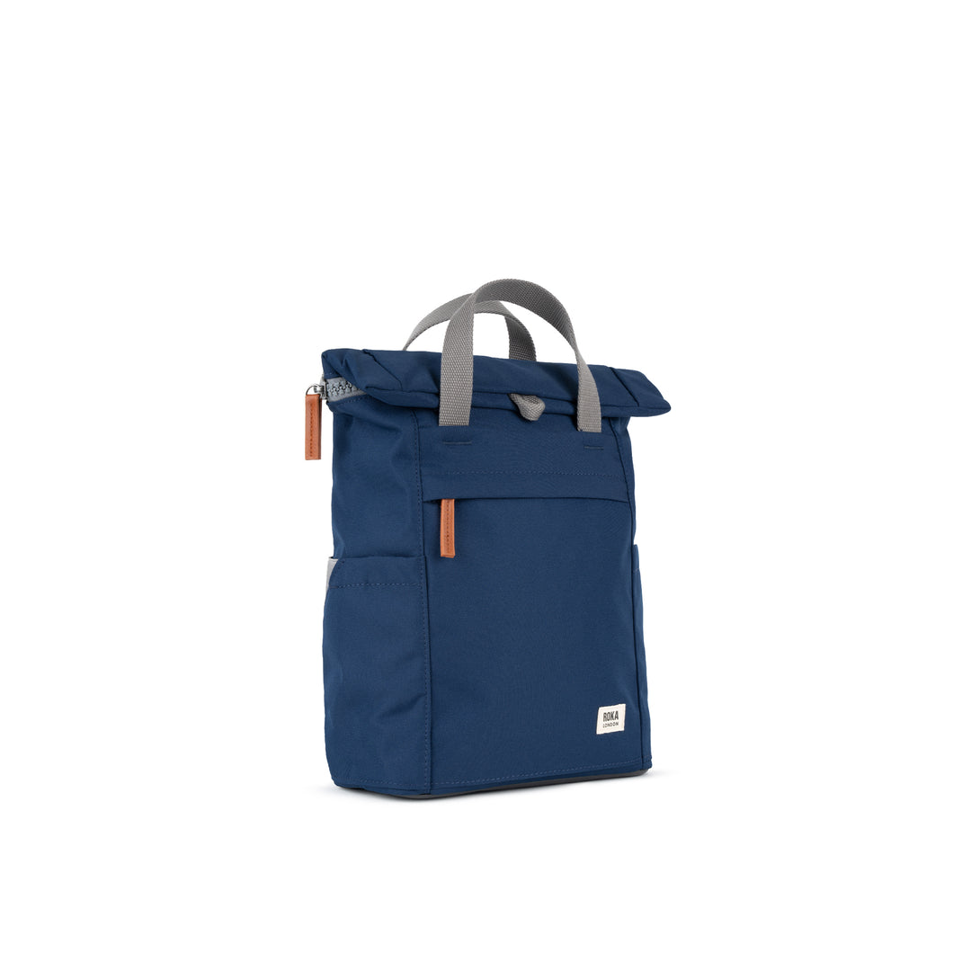 Finchley A Crisp Blue Recycled Canvas