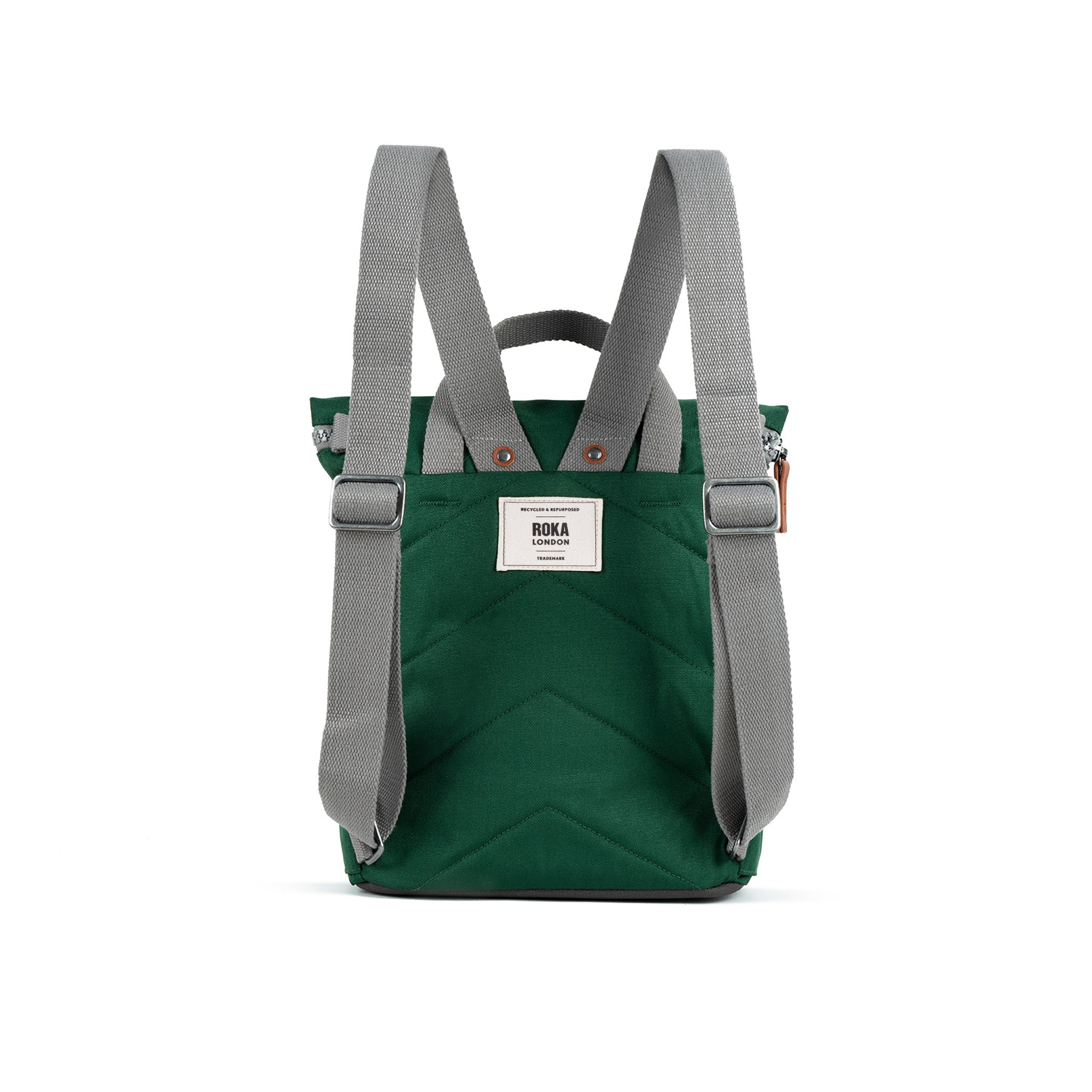 ROKA London | Finchley Sustainable Backpack | Forest Green