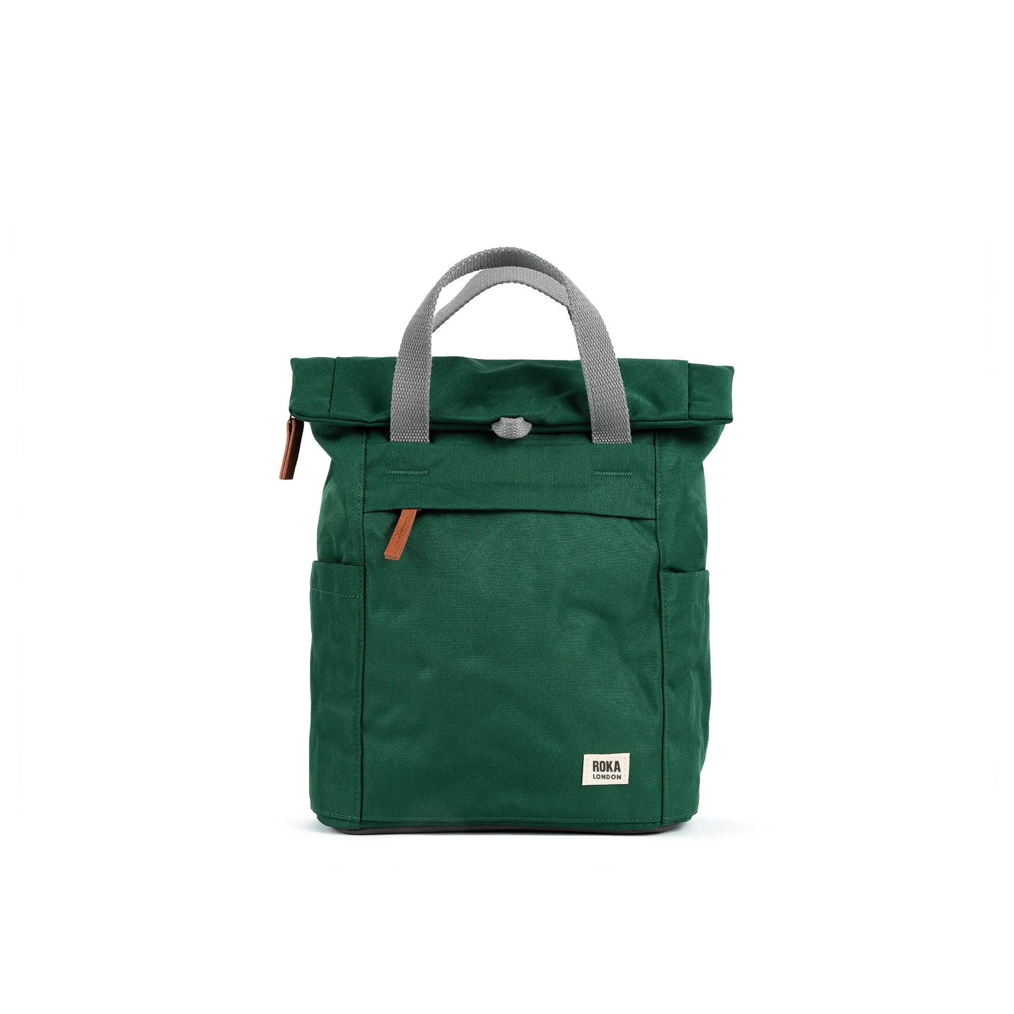 ROKA London | Finchley Sustainable Backpack | Forest Green