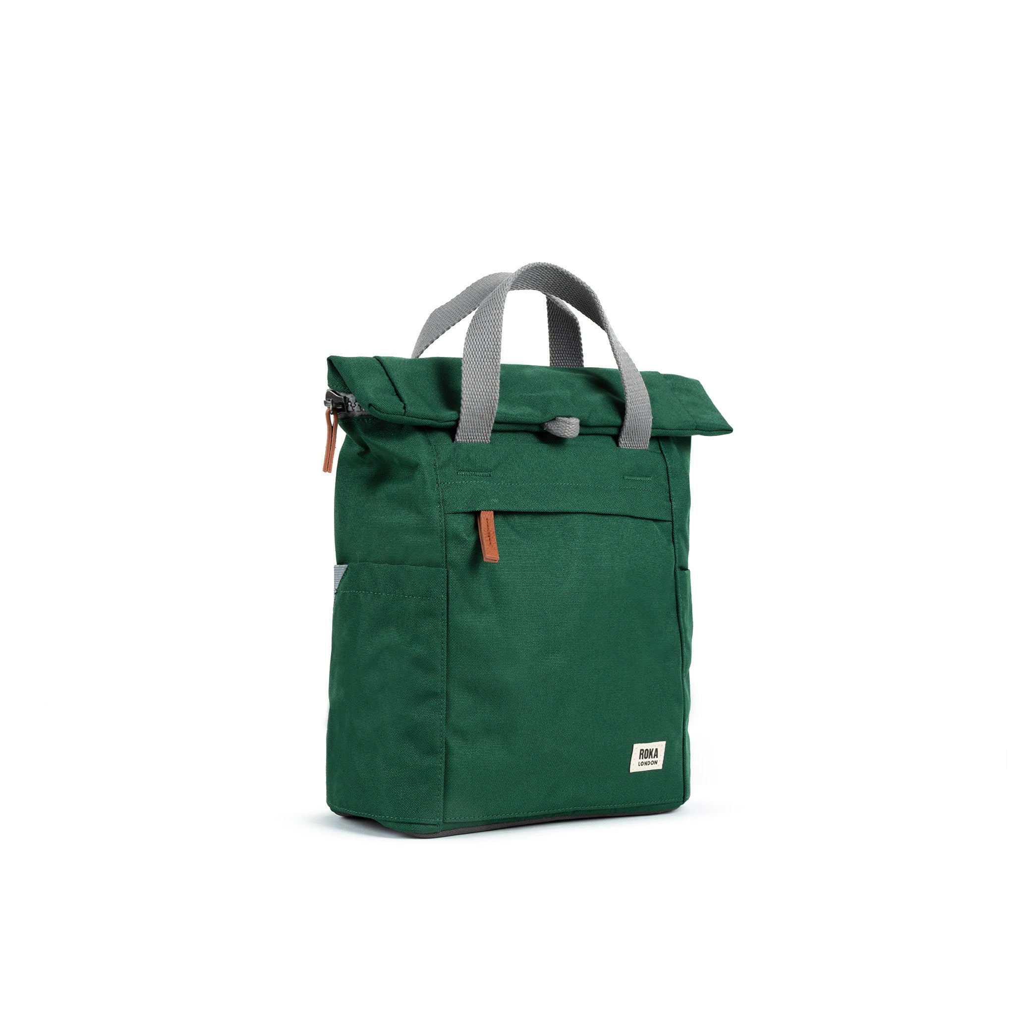 ROKA London | Finchley Sustainable Backpack | Forest Green