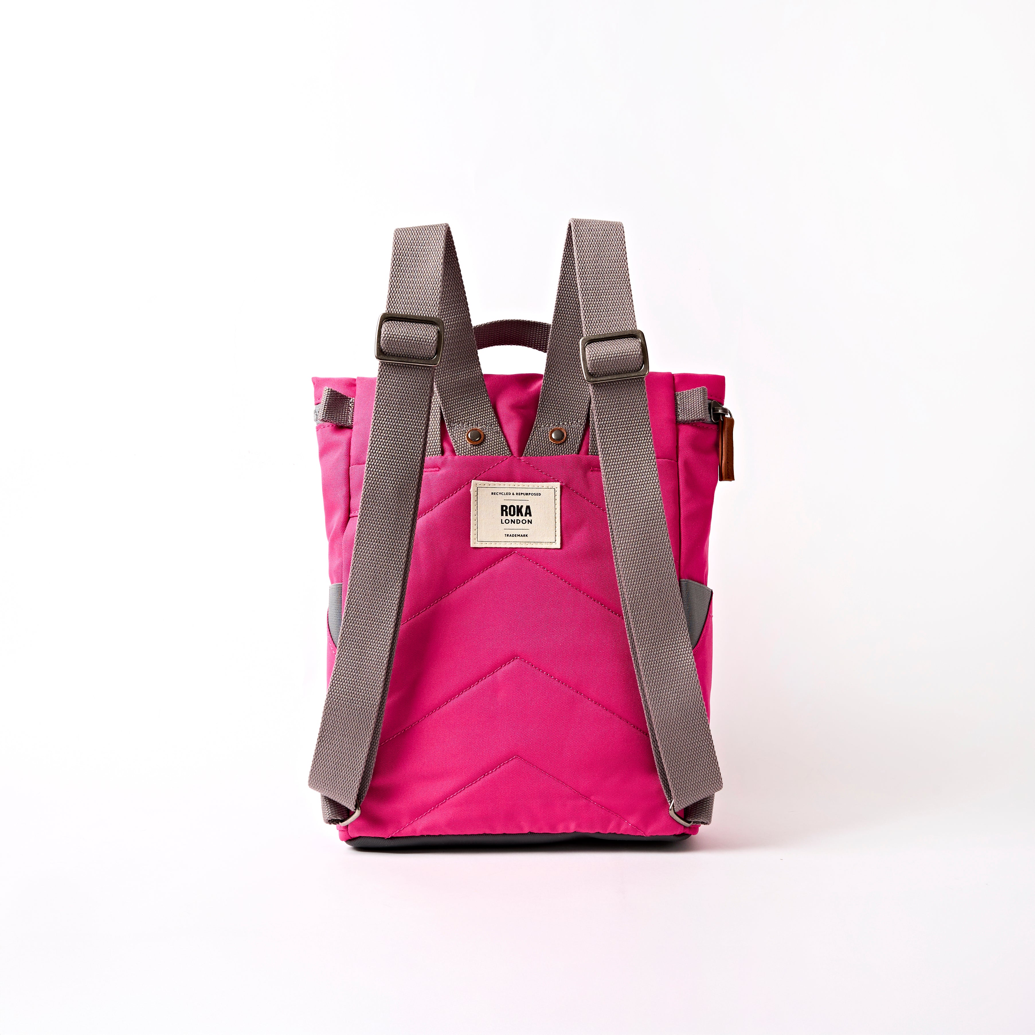 Finchley Granita Red | Eco-Friendly Backpack | ROKA London