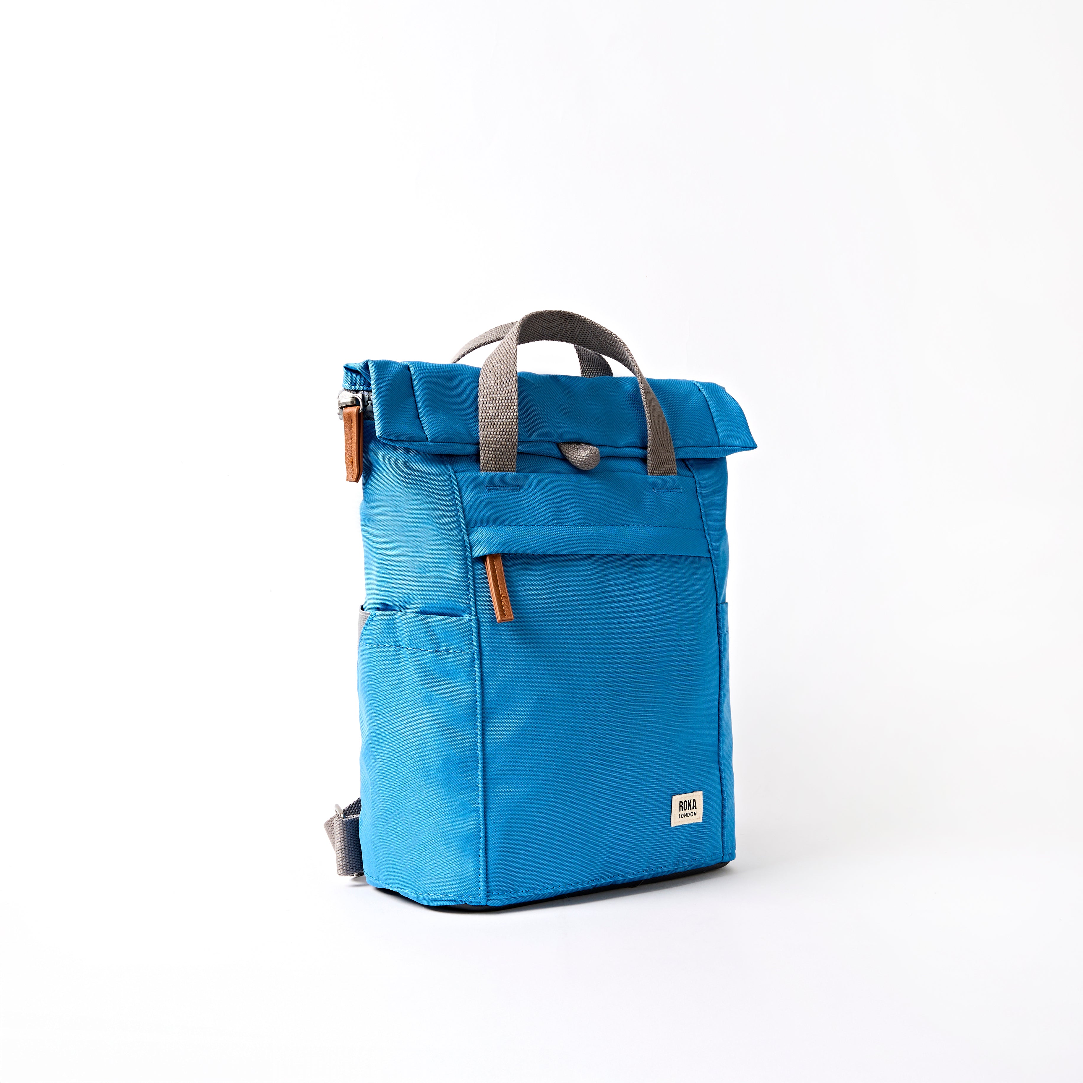 Finchley Malibu Blue | Eco-Friendly Backpack | ROKA London