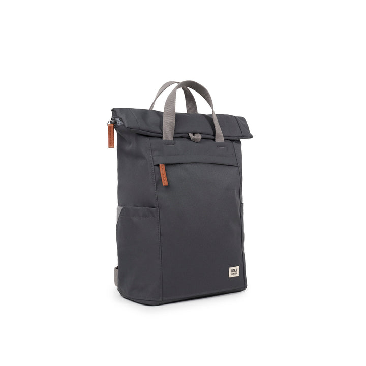Finchley A Faded Black Recycled Canvas