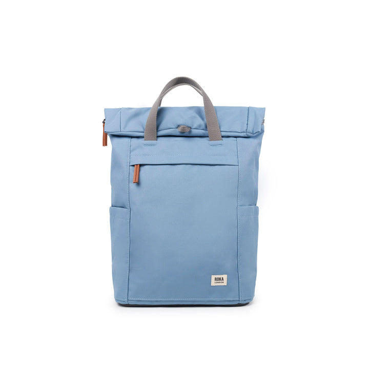 Finchley A Retro Blue Recycled Canvas