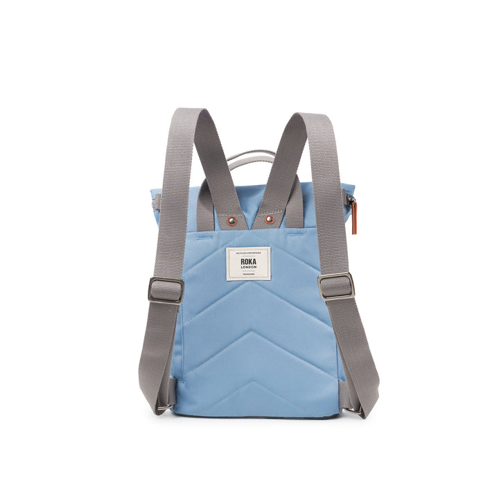 Finchley A Retro Blue Recycled Canvas