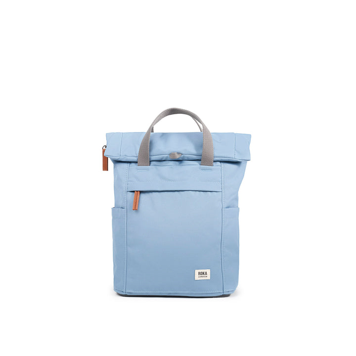Finchley A Retro Blue Recycled Canvas