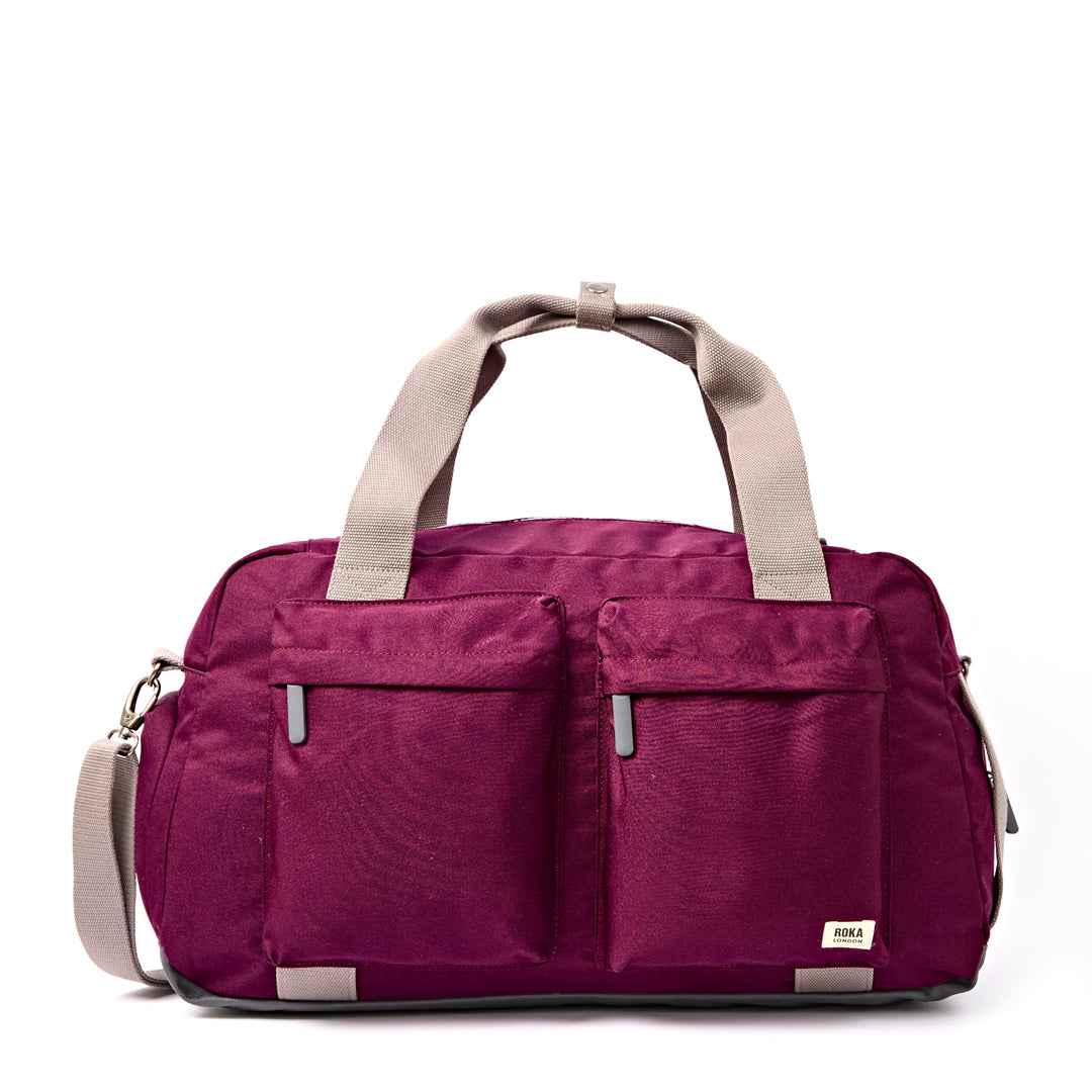 Gatwick Carry-On Duffel Bag in Cherry Lacquer