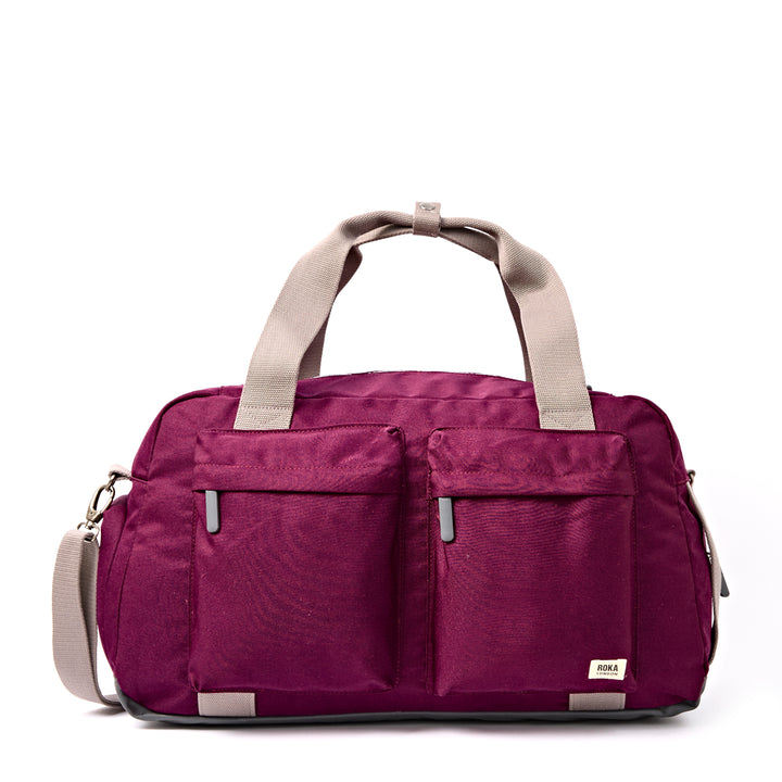 Gatwick Carry-On Duffel Bag in Cherry Lacquer