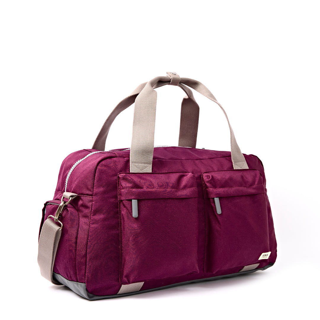 Gatwick Carry-On Duffel Bag in Cherry Lacquer
