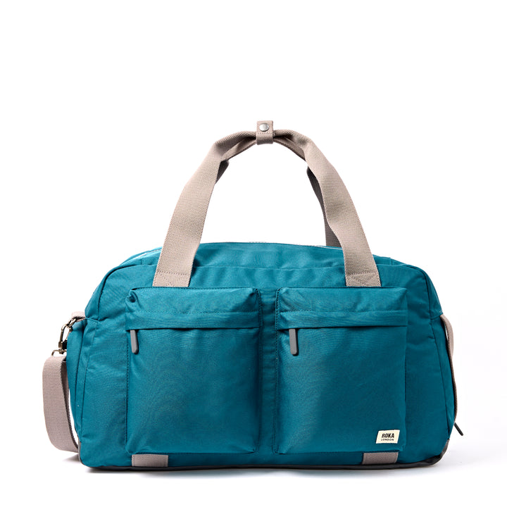 Gatwick Carry-On Duffel Bag in Deep Teal