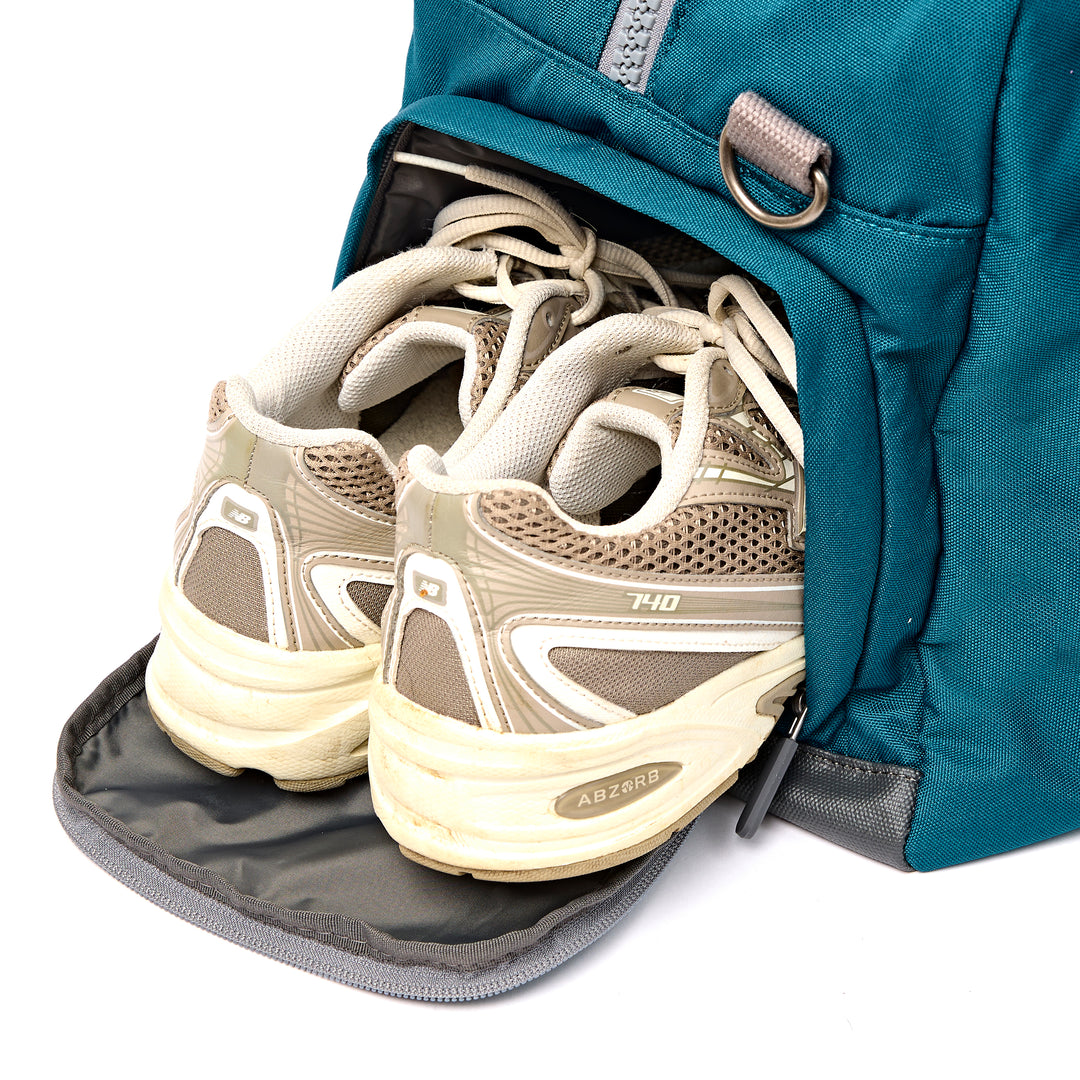 Gatwick Carry-On Duffel Bag in Deep Teal