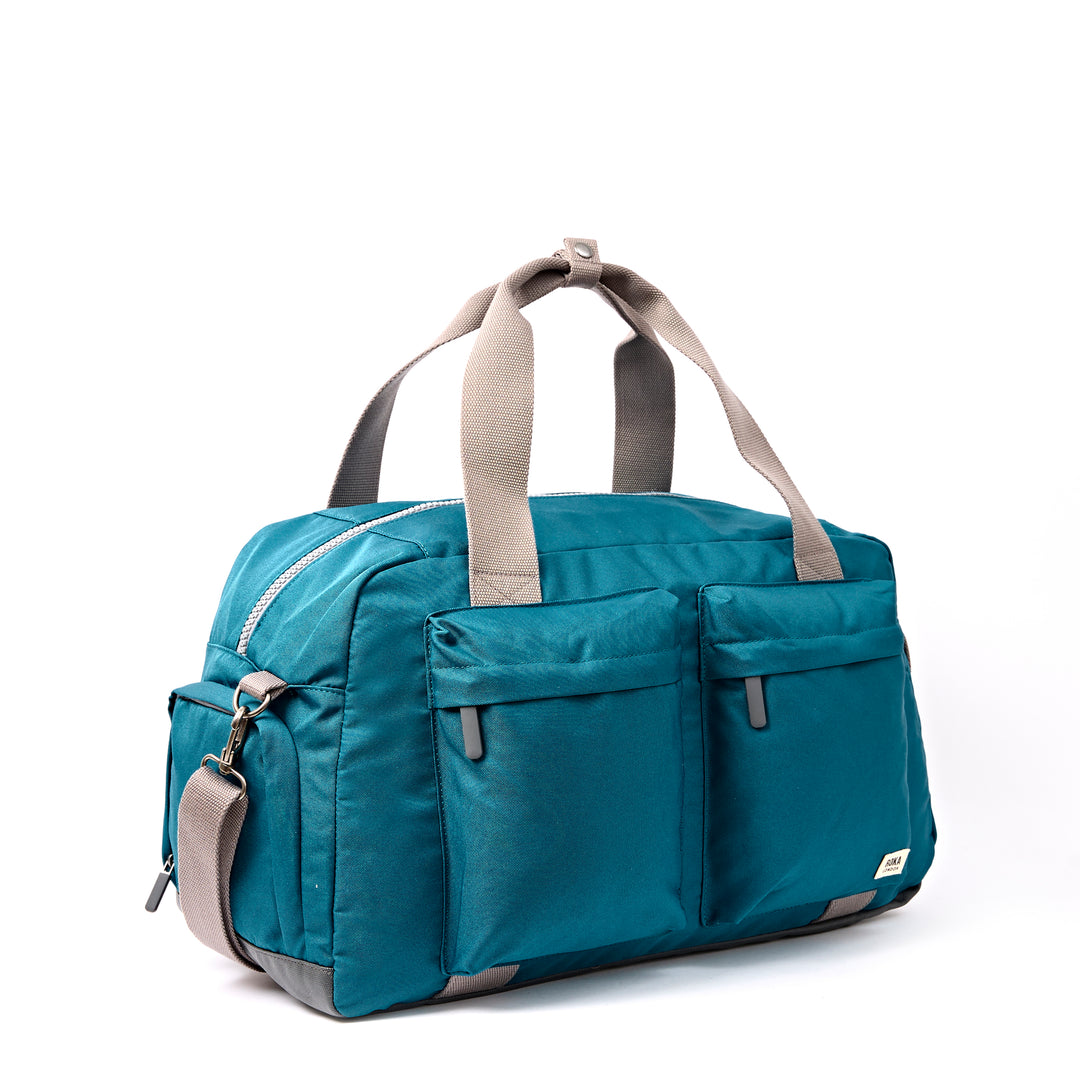 Gatwick Carry-On Duffel Bag in Deep Teal