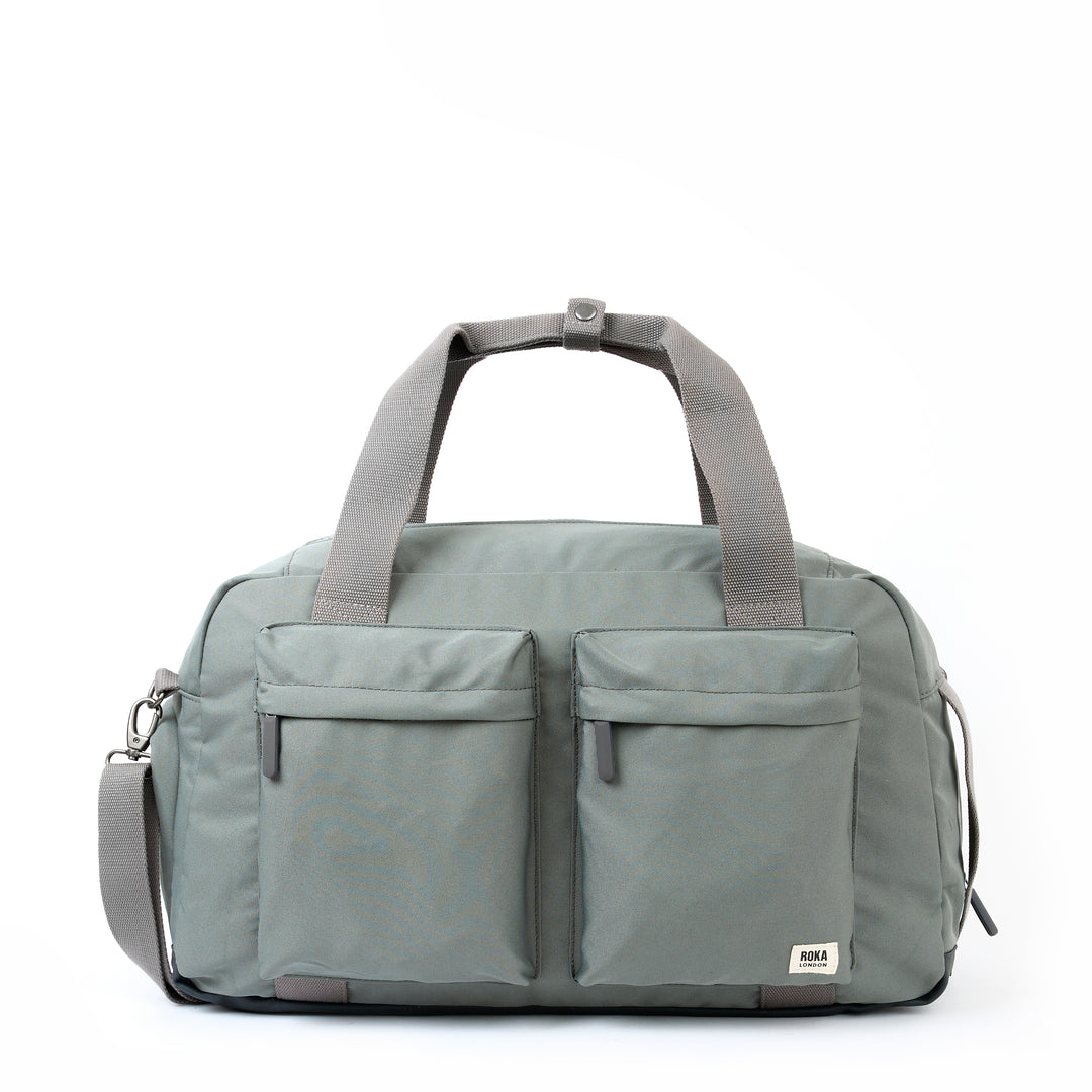 Gatwick Pewter Recycled Canvas
