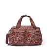 Gatwick Carry-On Duffel Bag in Brown Dot