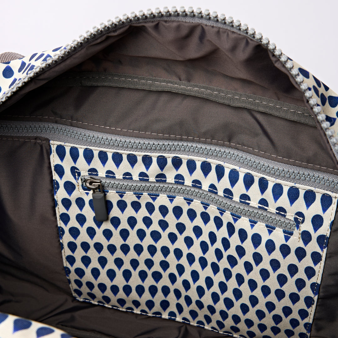 Gatwick Carry-On Duffel Bag in Indigo Denim Rain