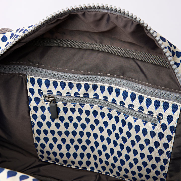Gatwick Carry-On Duffel Bag in Indigo Denim Rain